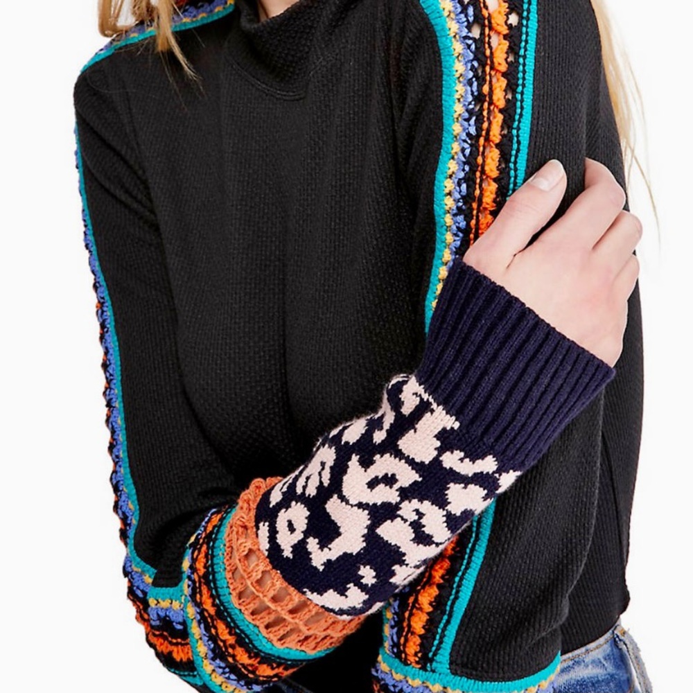 Free People Switch it up Thermal Sweater